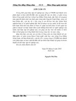  Phân tích và đánh giá tác động nguồn nước thải của công ty TNHH một thành viên phân đạm và hóa chất Hà Bắc đến môi trường tại địa bàn Bắc Giang”.