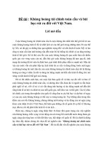 Khủng hoảng tài chính toàn cầu và bài học rút ra đối với Việt Nam.doc