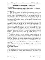 Theo dõi khả năng sinh sản của gà Ross 208 bố mẹ từ 25 – 33 tuần tuổi nuôi tại Việt Nam