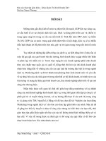 Báo cáo kiến tập Ngoại thương Nghiên cứu hoạt động Marketing trong ngành dịch vụ.doc