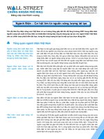 phân tích mô hình 5 lực lượng,swot Ngành Điện – Cơ hội lớn từ nguồn năng lượng tái tạo