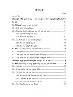 MỤC LỤC Hiệp định về chống bán phá giá của wto và một số giải pháp chống bán phá giá của việt nam trong tiến trình hội nhập kinh tế quốc tế.doc