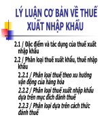 Bài giảng luật thuế_bài 2