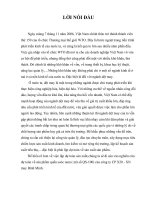 Dự toán về sản phẩm quần soóc nam ( mã số QS-100) của công ty CP X20 - xí nghiệp may Bình Minh..doc