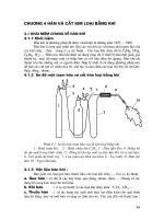 Giáo trình công nghệ hàn cắt kim loại - Chương 4