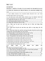 Kế toán tập hợp chi phí sản xuất và tính giá thành sản phẩm tại Công ty CP Kinh Bắc.DOC