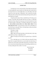 Luận văn tốt nghiệp đo lường sự hài lòng của nhân viên..pdf