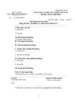 Biểu mẫu bồi dưỡng nghiệp vụ thường xuyên