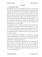 Giải pháp hoàn thiện kế toán huy động vốn tại chi nhánh ngân hàng NHĐT&PT (BIDV) Nghệ An.doc