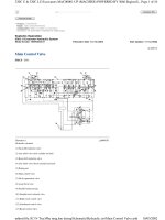 Sơ đồ thủy lực máy đào CAT 320 - P2