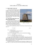 Bài giảng sử dụng năng lượng tái tạo - chương 3