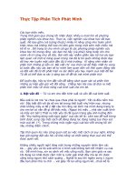 Thực Tập Phân Tích Phát Minh