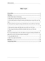 Thực trạng và các giải pháp kinh tế chủ yếu nhằm mở rộng thị trường xuất khẩu thuỷ sản của Việt Nam tại Mỹ.doc