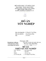 Thiết kế và lập quy trình công nghệ chế tạo mũi khoan tiêu chuẩn f30