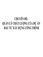 Bài giảng quản lý dự án - P5