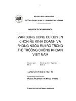 Vận dụng công cụ quyền chọn để kinh doanh và phòng ngừa rủi ro trong TTCK.pdf