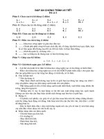 Đáp án môn Kinh tế quốc tế - Đáp án đề số 1