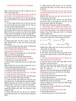 Bài tập trắc nghiệm