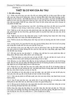 Thiết kế Âu tàu - Chương 12