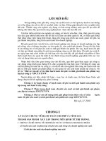 một số vấn đề về tổ chức hạch toán chi phí sản xuất và tính giá thành sản phẩm xây lắp tại Công ty Xây dựng công trình giao thông 874.DOC