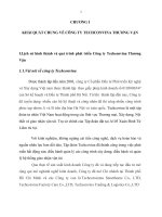 Báo cáo thực tập ngoại thương THỰC TRẠNG VỀ HOẠT ĐỘNG GIAO NHẬN TẠI CÔNG TY TNHH TECHCONVINA THƯƠNG VẬN.doc