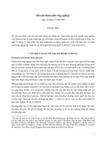 Đổi mới chính sách công nghiệp