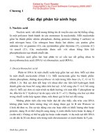 Sinh học phân tử - P1
