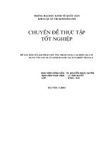 một số giải pháp chủ yếu nhằm nâng cao hiệu quả sử dụng vốn sản xuất kinh doanh tại xí nghiệp tháng 8.doc