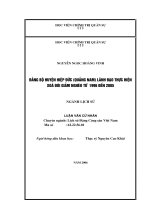 Đảng bộ huyện Hiệp Đức ( Quảng Nam) lãnh đạo thực hiện xóa đói giảm nghèo từ 1996 đến 2005