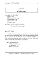 Mô Hình Hóa Nhận Dạng và Mô Phỏng - Chương 2