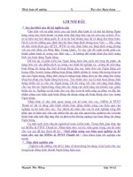 Giải pháp nâng cao hiệu quả nghiệp vụ kế toán cho vay tại ngân hàng NHNo&PTNT (AgriBank) Thanh Trì.DOC