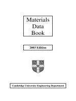 Materials Data Book- 2003 Edition