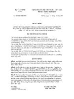 doanh nghiệp kiểm toán được chấp thuận kiểm toán cho tổ chức phát hành, tổ chức niêm yết và tổ chức kinh doanh chứng khoán do Bộ Tài chính ban hành