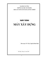 Giáo trình máy xây dựng