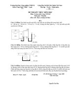 Bộ đề thi liên thông đại học cao đẳng ngành nhiệt lạnh - P16