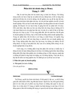 Phân tích Tài chính doanh nghiệp của Cty Disney.pdf.pdf