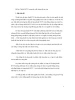 Đề tài: Thuốc bảo vệ thực vật trong sản xuất nông sản an toàn