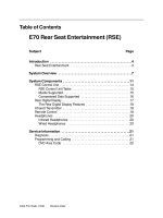 Xe ô tô BMW X5 E70 SM Xe ô tô BMW X5 E70 SM Rear Seat Entertainment