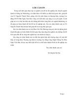 Xây dựng chương trình truyền thông thương hiệu cho công ty cổ phần Bảo Liên