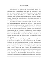 Phân tích tình hình tiêu thụ sản phẩm và xây dựng một số biện pháp đẩy mạnh tiêu thụ sản phẩm của công ty may phù đổng.DOC