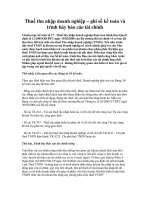 Thuế thu nhập doanh nghiệp – ghi sổ kế toán và trình bày báo cáo tài chính Chuẩn mực kế toán số 17.pdf