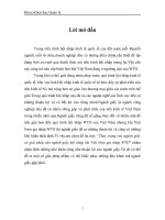 Thực trạng của ngành giấy và giải pháp cho ngành giấy hội nhập khi Việt Nam gia nhập WTO.docx