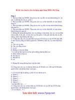 Đề thi tuyển dụng vào SHB