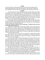 SCIC phối hợp với Ngân hàng Nhà nước để mua một vài loại cổ phiếu trên thị trường chứng khoán nhằm cứu thị trường chứng khoán Việt Nam khỏi bị sụp đổ năm 2007, 2008 đã để lại hậu quả