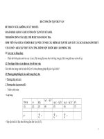 đề cương ôn tập thuỷ văn