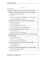 Một số giải pháp đẩy mạnh công tác tiêu thụ sản phẩm nội địa của Công ty cổ phần May 10.DOC