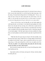 Tiêu thụ sản phẩm và các phương hướng, biện pháp thúc đẩy khả năng tiêu thụ sản phẩm của công ty Nhựa Hà nội.DOC