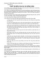 Thiết kế Âu tàu - Chương 14
