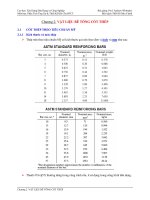 Kết cấu bê tông cốt thép - Chương 2