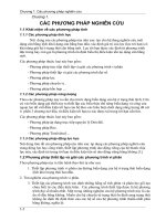 Các phương pháp nghiên cứu